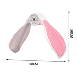 Maxbell Hip Trainer Equipment Device Kegel Exerciser Thigh Master Pelvic Floor Pink White
