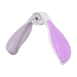 Maxbell Hip Trainer Equipment Device Kegel Exerciser Thigh Master Pelvic Floor Violet White