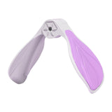 Maxbell Hip Trainer Equipment Device Kegel Exerciser Thigh Master Pelvic Floor Violet White