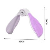 Maxbell Hip Trainer Equipment Device Kegel Exerciser Thigh Master Pelvic Floor Violet White