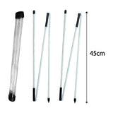 Maxbell Pack of 2 Golf Alignment Training Sticks Collapsible Golf Alignment Tool