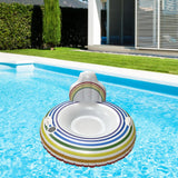 Maxbell Inflatable Pool Float Inflatable Rafts 47" Diameter Summer Swim Ring Fun Toy