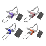 Maxbell Abdominal Roller Abdominal Core Trainer Body Building for Home Gym Workout Blue