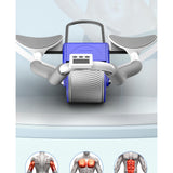 Maxbell Abdominal Roller Abdominal Core Trainer Body Building for Home Gym Workout Blue