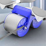 Maxbell Abdominal Roller Abdominal Core Trainer Body Building for Home Gym Workout Blue