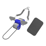 Maxbell Abdominal Roller Abdominal Core Trainer Body Building for Home Gym Workout Blue