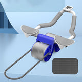 Maxbell Abdominal Roller Abdominal Core Trainer Body Building for Home Gym Workout Blue