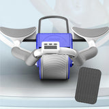 Maxbell Abdominal Roller Abdominal Core Trainer Body Building for Home Gym Workout Blue