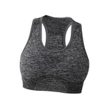 Maxbell Women Sports Bras tank top bras for Cycling Daily Wear Walking S and M Grey