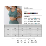 Maxbell Women Sports Bras tank top bras for Cycling Daily Wear Walking L and XL Green