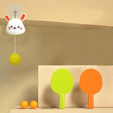 Maxbell Portable Indoor Hanging Table Tennis with Balls Interaction Birthday Bunny Three Ball