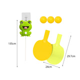 Maxbell Portable Indoor Hanging Table Tennis with Balls Interaction Birthday Frog Three Ball