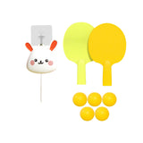 Maxbell Portable Indoor Hanging Table Tennis with Balls Interaction Birthday Bunny Five Ball