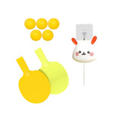 Maxbell Portable Indoor Hanging Table Tennis with Balls Interaction Birthday Bunny Five Ball