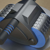 Maxbell Abdominal Roller Wheel with Mat Widened Double Wheels Body Building Workout Blue