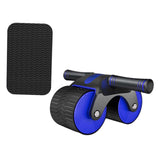 Maxbell Automatic Rebound Abdominal Wheel,Ab Roller Wheel for Unisex Office Training Blue