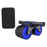 Maxbell Automatic Rebound Abdominal Wheel,Ab Roller Wheel for Unisex Office Training Blue