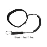 Maxbell Surfboard Leash Paddle Board Waist Belt Elastic Cord Surf Leash for Outdoor 10FT