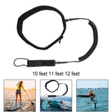 Maxbell Surfboard Leash Paddle Board Waist Belt Elastic Cord Surf Leash for Outdoor 10FT