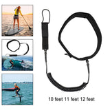 Maxbell Surfboard Leash Paddle Board Waist Belt Elastic Cord Surf Leash for Outdoor 10FT