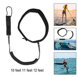Maxbell Surfboard Leash Paddle Board Waist Belt Elastic Cord Surf Leash for Outdoor 10FT