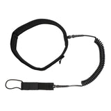 Maxbell Surfboard Leash Paddle Board Waist Belt Elastic Cord Surf Leash for Outdoor 12FT