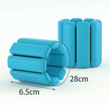 Maxbell Wearable Wrist Ankle Weights Walking Adjustable Aerobics Pilates Dance Blue