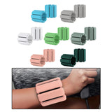Maxbell Wearable Wrist Ankle Weights Walking Adjustable Aerobics Pilates Dance Blue