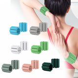 Maxbell Wearable Wrist Ankle Weights Walking Adjustable Aerobics Pilates Dance Blue