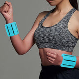 Maxbell Wearable Wrist Ankle Weights Walking Adjustable Aerobics Pilates Dance Blue