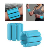 Maxbell Wearable Wrist Ankle Weights Walking Adjustable Aerobics Pilates Dance Blue
