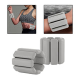 Maxbell Wearable Wrist Ankle Weights Walking Adjustable Aerobics Pilates Dance Gray