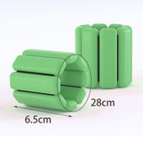 Maxbell Wearable Wrist Ankle Weights Walking Adjustable Aerobics Pilates Dance Green