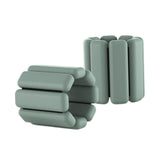 Maxbell Wearable Wrist Ankle Weights Walking Adjustable Aerobics Pilates Dance Gray Green