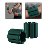 Maxbell Wearable Wrist Ankle Weights Walking Adjustable Aerobics Pilates Dance Dark Green
