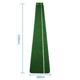 Maxbell Golf Green Putting Mat Trainer Aid for Game Hitting Swing Detection Batting