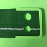 Maxbell Golf Green Putting Mat Trainer Aid for Game Hitting Swing Detection Batting