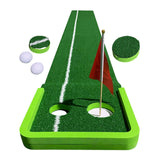 Maxbell Golf Green Putting Mat Trainer Aid for Game Hitting Swing Detection Batting