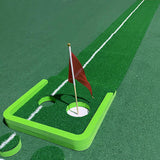 Maxbell Golf Green Putting Mat Trainer Aid for Game Hitting Swing Detection Batting