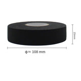 Maxbell 2.5Cmx25M Ice Hockey Cloth Tape Wrapping Breathable Nonslip Protector Cover White