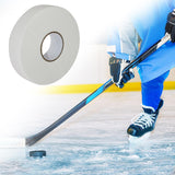 Maxbell 2.5Cmx25M Ice Hockey Cloth Tape Wrapping Breathable Nonslip Protector Cover White