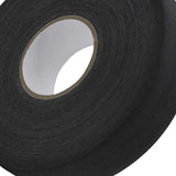 Maxbell 2.5Cmx25M Ice Hockey Cloth Tape Wrapping Breathable Nonslip Protector Cover Black