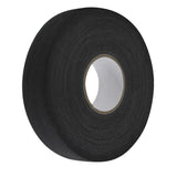 Maxbell 2.5Cmx25M Ice Hockey Cloth Tape Wrapping Breathable Nonslip Protector Cover Black