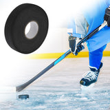 Maxbell 2.5Cmx25M Ice Hockey Cloth Tape Wrapping Breathable Nonslip Protector Cover Black