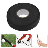 Maxbell 2.5Cmx25M Ice Hockey Cloth Tape Wrapping Breathable Nonslip Protector Cover Black