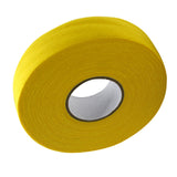 Maxbell 2.5Cmx25M Ice Hockey Cloth Tape Wrapping Breathable Nonslip Protector Cover Yellow