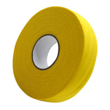 Maxbell 2.5Cmx25M Ice Hockey Cloth Tape Wrapping Breathable Nonslip Protector Cover Yellow