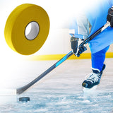 Maxbell 2.5Cmx25M Ice Hockey Cloth Tape Wrapping Breathable Nonslip Protector Cover Yellow