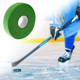 Maxbell 2.5Cmx25M Ice Hockey Cloth Tape Wrapping Breathable Nonslip Protector Cover Green