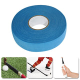 Maxbell 2.5Cmx25M Ice Hockey Cloth Tape Wrapping Breathable Nonslip Protector Cover Blue